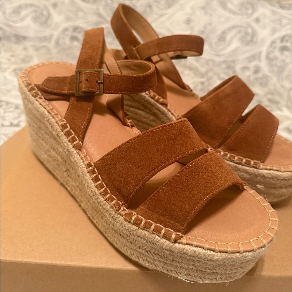 Brand New Size 10 Soludos platform espadrilles sandals - Picture 4 of 7
